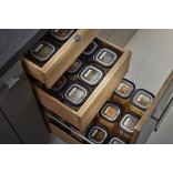 GEFU klaaskonteiner lahtiselt toiduainete jaoks "Pantry" 11x11x32,5 cm | 4