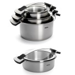 Terasest kastrulite komplekt koos kaantega WOLL "Concept Pro" 101CO+824CO | 1