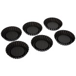 ZENKER puuviljakookide küpsetus komplekt "Black Metallic", 6 tk. Ø 10 cm | 1