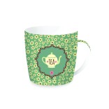 EASY LIFE portselanist kruus "Teatime Green", 350 ml  | 1
