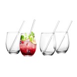RITZENHOFF & BREKER kokteiliklaasi ja kõrre komplekt "Gin", 8 tk, 590 ml  | 1