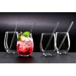 RITZENHOFF & BREKER kokteiliklaasi ja kõrre komplekt "Gin", 8 tk, 590 ml  | 2