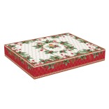 EASY LIFE portselanist serveerimistaldrik "Christmas berries",  30 x 21 x 5 cm  | 3