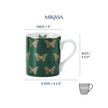 LIFETIMEBRANDS portselanist kruus "Butterflies", 280 ml  | 4