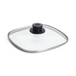 WOLL nelinurkne klaasist kaas "Safety Glass" 24 x 24 cm | 1