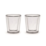 WD LIFESTYLE kahekordse seinaga klaas, 2 tk., 70 ml  | 1
