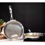 ELO terasest kastrul-keedupott koos kaanega "Relief", Ø 28 cm, 3,6 l  | 2