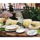 BRANDANI portselanist taldrikukomplekt "Flora" 18 tk | 2