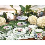 BRANDANI portselanist taldrikukomplekt "Flora" Ø 19 cm | 2
