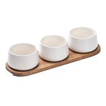 LADELLE serveerimisnõude komplekt koos alusega  4 vnt., 10 x 30 cm | 1