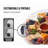 LifetimeBRANDS pöörlev serveerimisalus Ø 35,5 cm | 4