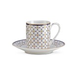 POZZI MILANO portselanist espressotasside komplekt "Charles", 2 tk. 80 ml | 1