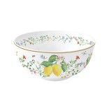 EASY LIFE portselanist kauss "Fleurs et citrons" Ø 15 cm | 1