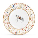 POZZI MILANO portselanist taldrik "Cheval" Ø 19,5 cm | 1