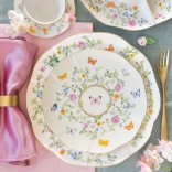 EASY LIFE portselanist taldrik "Dancing butterflies" Ø 20 cm | 2