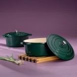 KELA emailitud malmpott koos kaanega "Calido" 33 x 26 cm, 6 l | 2