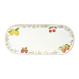 EASY LIFE portselanist serveerimistaldrik "Fancy Fruit", 34 x 15 cm  | 1