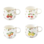 EASY LIFE portselanist kruus "Fancy Fruit", 400 ml  | 1