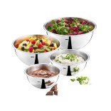 GEFU roostevabast terasest kausside komplekt "Cavaro", 4 osa  | 1