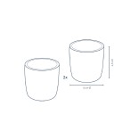 KELA portselanist munahoidja "Bob", 2 vnt.  | 3