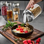 GEFU klaaskonteiner lahtiselt toiduainete jaoks "Kippo" 10,5 cm | 3