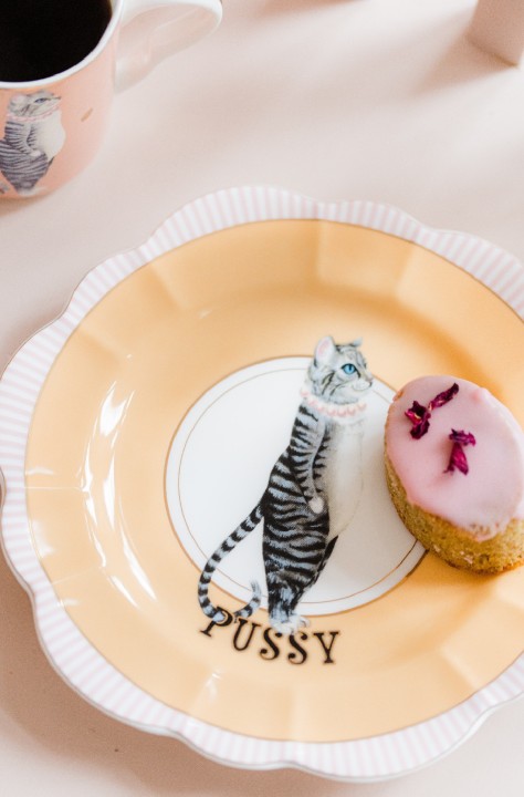 YVONNE ELLEN portselanist taldrik "Pussy Cat" Ø 23 cm | 3