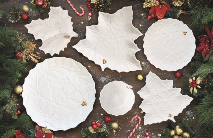 EASY LIFE portselanist kauss "Holly Berries", Ø 14 cm  | 2