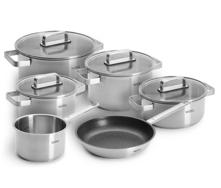 WOLL kastrulite komplekt "Steel", 10 osa  | 1