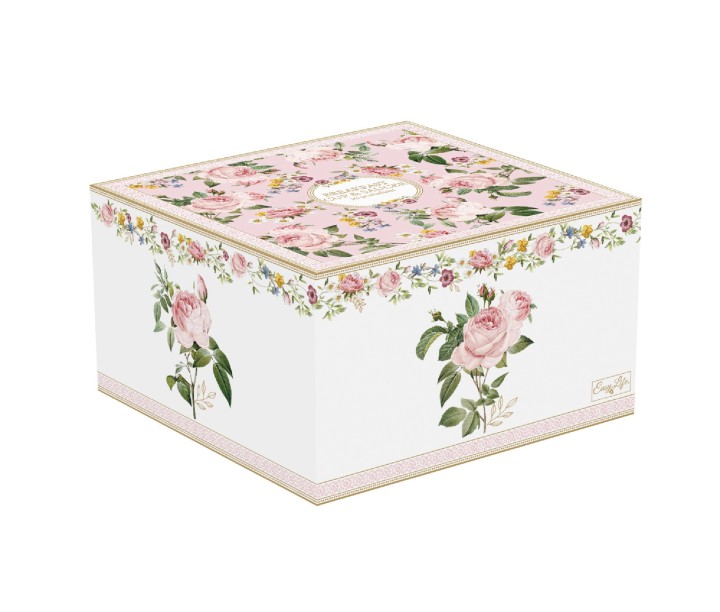 EASY LIFE portselanist kruus koos alusega "Chant des Roses", 350 ml  | 3