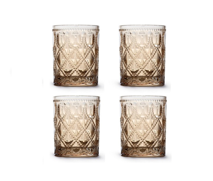WD LIFESTYLE klaasid "Amber", 4 tk., 300 ml  | 1