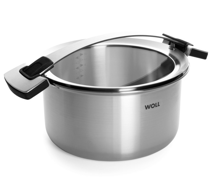 Terasest kastrulite komplekt koos kaantega WOLL "Concept Pro" 101CO+824CO | 3
