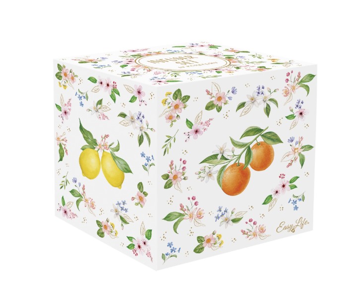 EASY LIFE portselantass kruus kaanega ja sõelaga "Fancy Fruit" 450 ml | 3