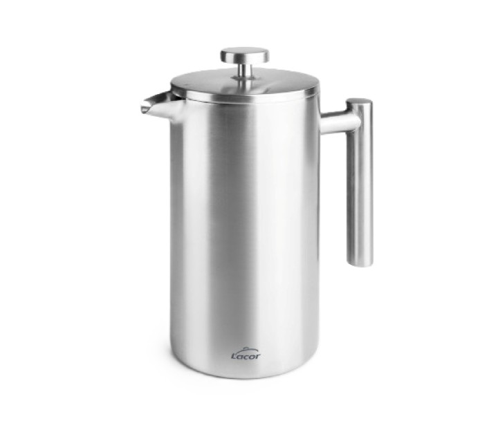 LACOR roostevabast terasest kohvikann ''Inox'' 1 l | 1