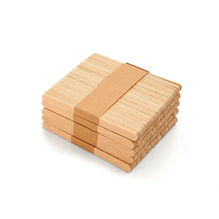 SILIKOMART puidust jäätisepulgad, 100 tk. STICKS  | 1