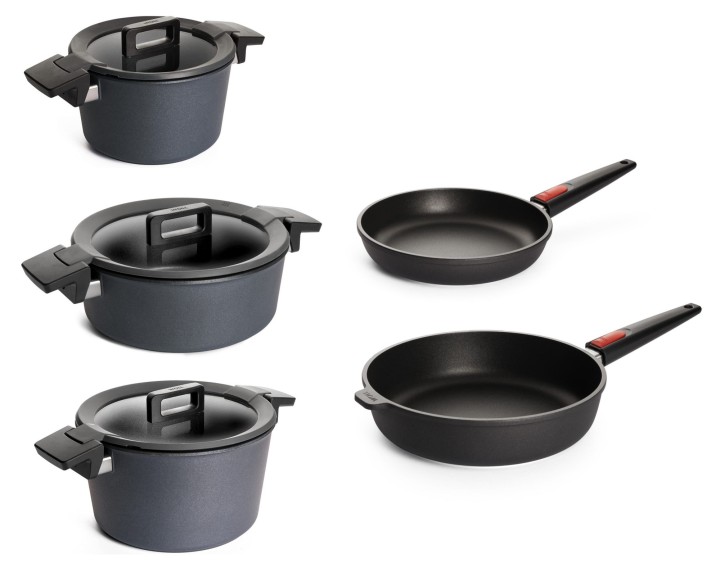 WOLL alumiiniumvalu pottide komplekt "Concept Plus + Nowo Titanium", 6 osa  | 1