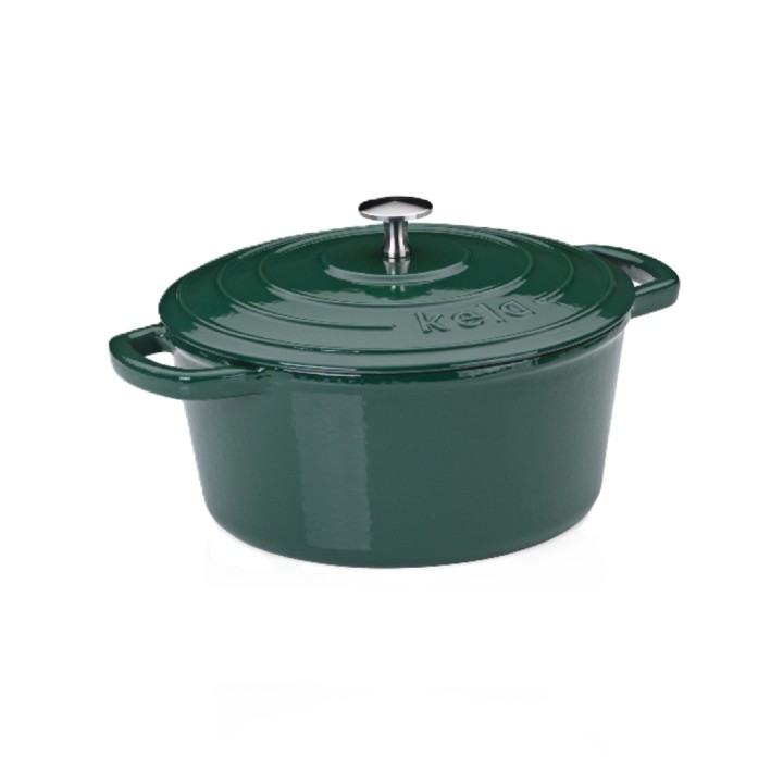 KELA emailitud malmpott koos kaanega "Calido" Ø 24 cm, 3,8 l | 1