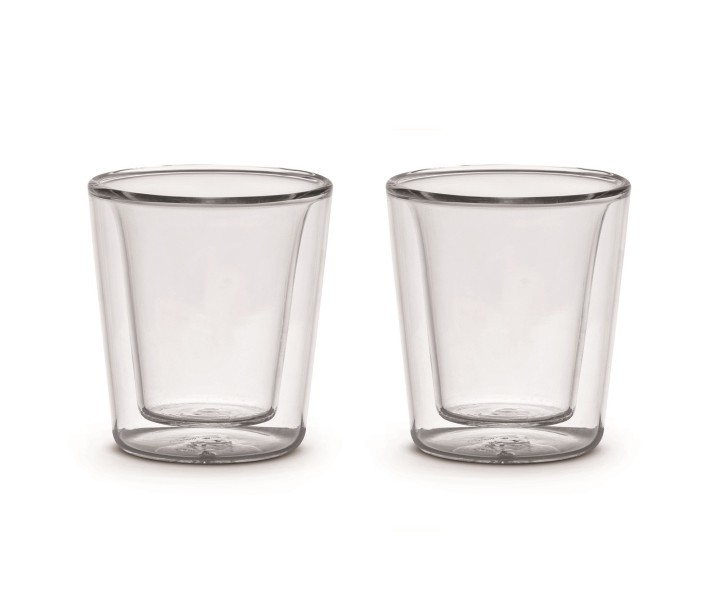 WD LIFESTYLE kahekordse seinaga klaas, 2 tk., 70 ml  | 1