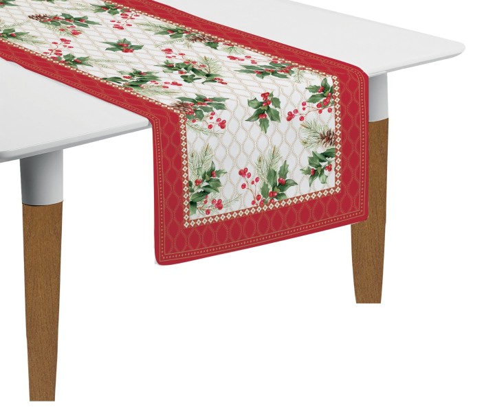 EASY LIFE lauajooks "Christmas Berries" 2 vnt., 140 x 45 cm | 1