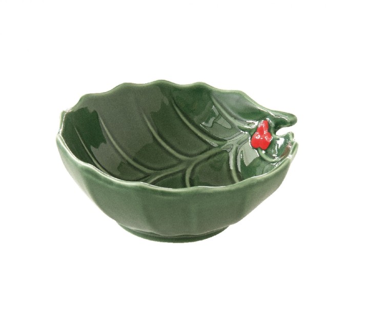 EASY LIFE portselanist kauss "Holly Berries" kastis, Ø 14 cm  | 1
