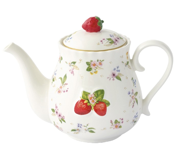 EASY LIFE portselanist teekann "Fancy Fruit", 850 ml  | 1