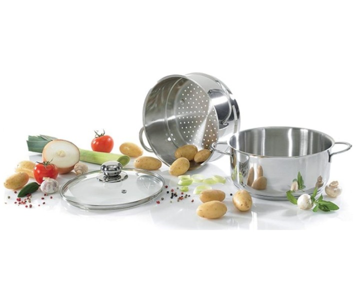 KRUGER universaalne kastrul-auruti "Bologna", Ø 20 cm, 3 l  | 4