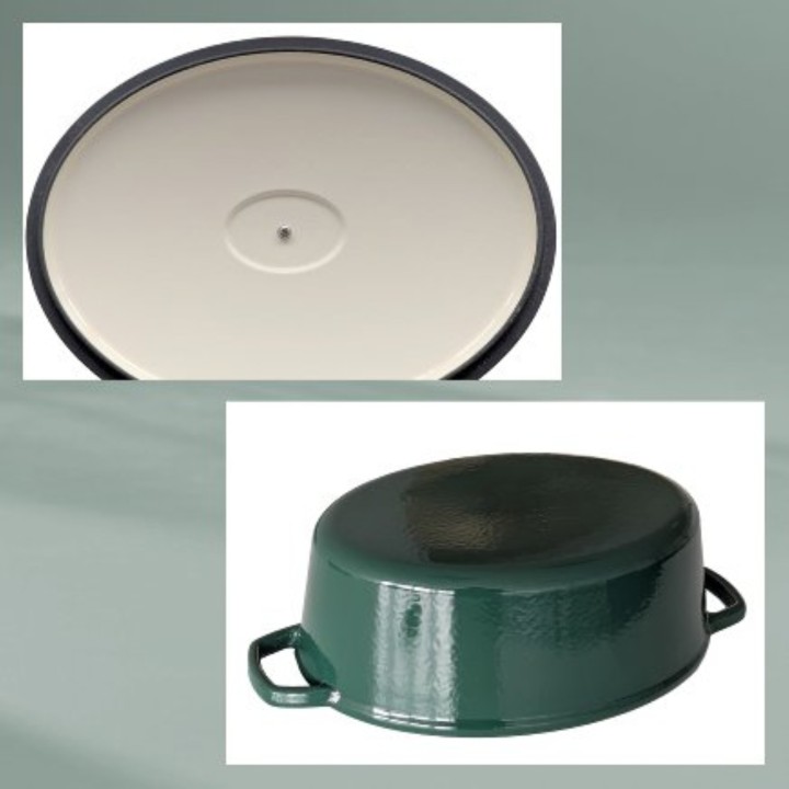 KELA emailitud malmpott koos kaanega "Calido" 33 x 26 cm, 6 l | 3