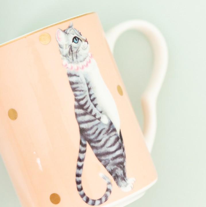 YVONNE ELLEN portselanist kruus "Pussy Cat" 350 ml | 4