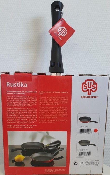 SCHULTE-UFFER malmist pann "Rustika" Ø 24 cm | 2