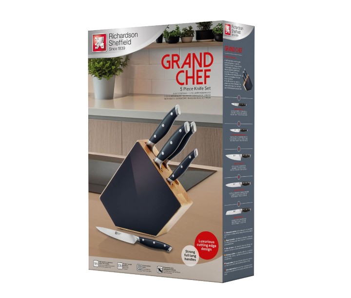 Richardson Sheffield nugade komplekt koos hoidikuga "Grand Chef", 6 osa  | 4