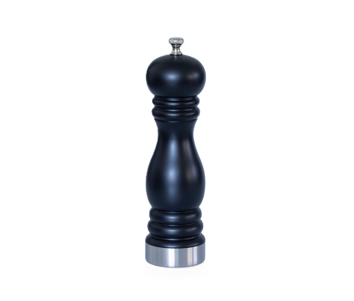 LACOR juhtmeta soola- ja pipraveski "Black" 15 cm | 1