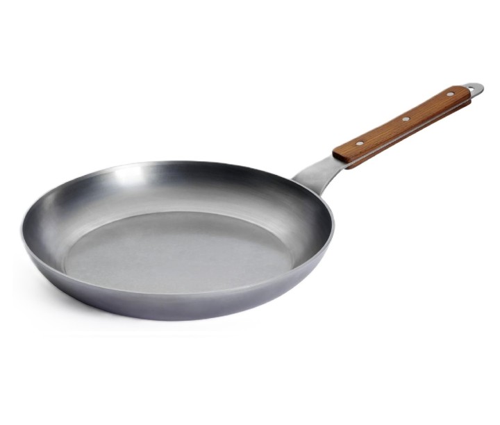 WOLL poolsügav rauast pann "Carbon steel" Ø 28 cm | 1