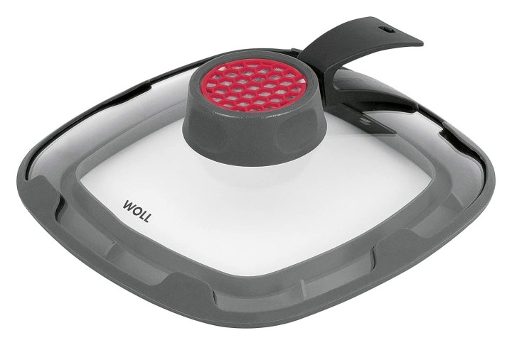WOLL “Clean Lid” klaasist kaas, süsinikfiltriga, ruudu kujuline 24 x 24 cm - 28 x 28 cm | 1