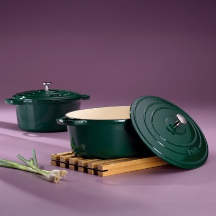 KELA emailitud malmpott koos kaanega "Calido" 36 x 29 cm, 9,3 l | 2