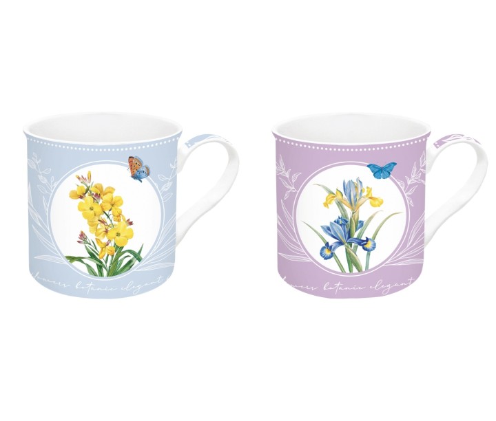 EASY LIFE portselanist kruuside komplekt "Royal Blossom" 2 tk, 300 ml | 1